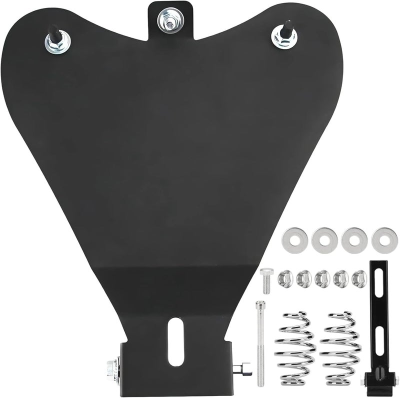 DgNeLai Motorcycle Solo Seat Base Plate Drive Seat Base Pan Replacement for Harley Sportster XL 1200 883 48 Chopper Bobber Seats Custom - Image 1